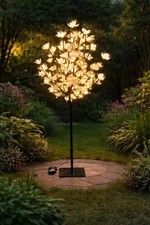 4FT Solar Cream Blossom Tree