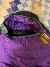 PERFECT Marmot Aiguille -5 Degree Goose Down Sleeping Bag Gore-tex DryLoft WARM