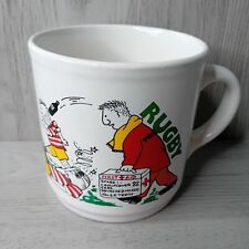 KILNCRAFT RUGBY MUG RARE RETRO VINTAGE CUP TEA COFFEE - LARGE SIZE