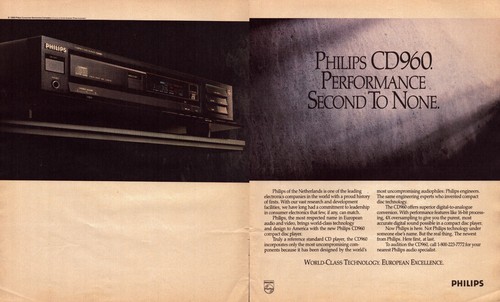 1989 philips cd960 player - philips,