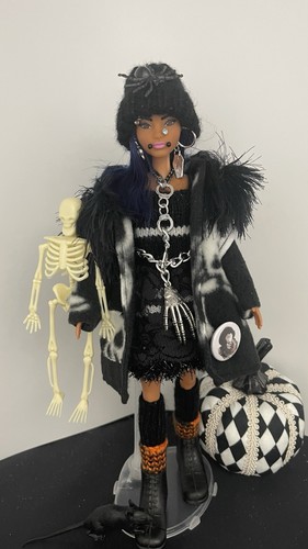 Barbie doll halloween goth - barbie,