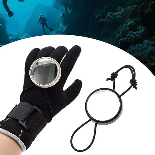 Scuba diving wrist mirror - diving, for