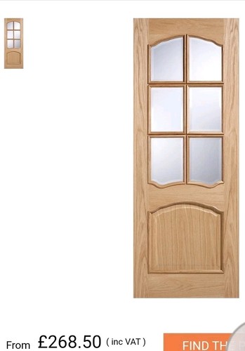 Louis door pre finished - door, pre-finished