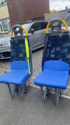 Minibus seats with seatbelts - minibus,