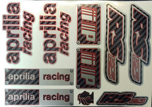 Aprilia rs125 decals stickers - aprilia,