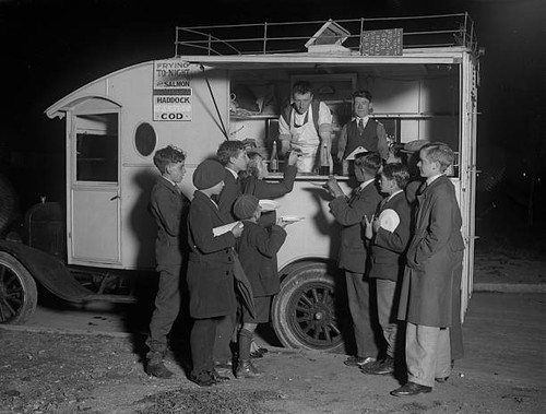 Mobile fish and chip van - mobile,