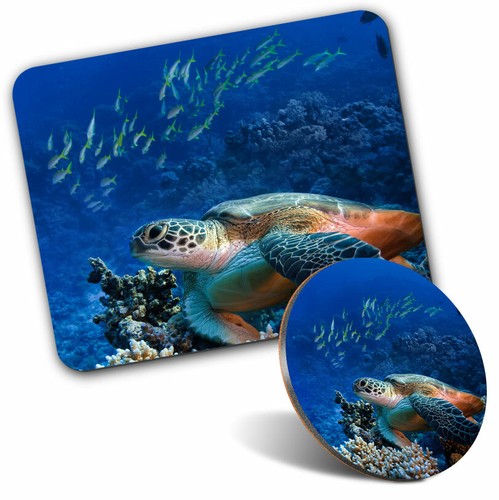 Mouse mat coaster set sea - mouse,
