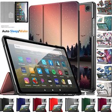Smart Magnetic Leather Case Folding Stand Cover For Amazon Kindle Fire HD 8 2020