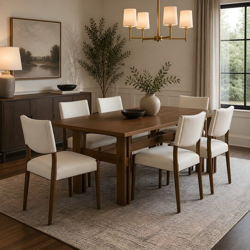 Modern farmhouse dining set - modern,