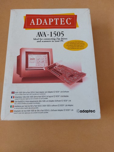 Adaptec ava 1505 isa - adaptec, ava-1505