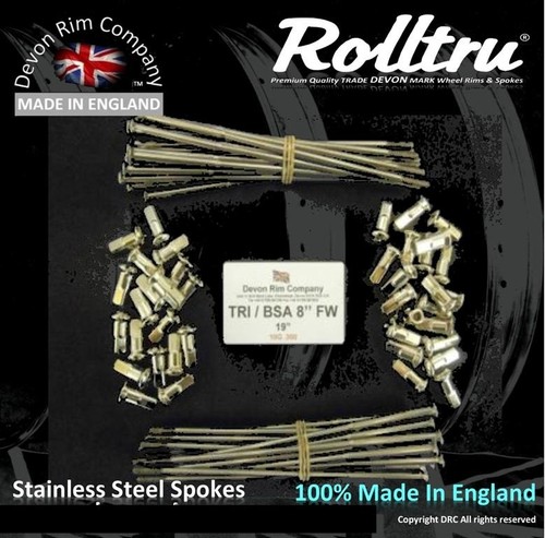 Mb14 ssp stainless spokes - stainless,