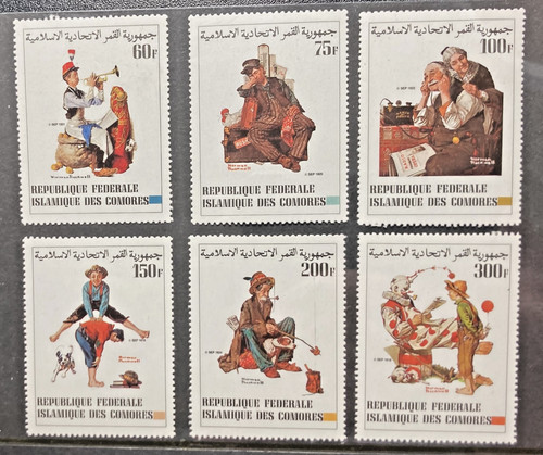 Comoros stamp tribute - stamp,