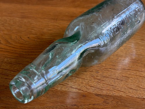 Vintage codd neck bottle with - vintage, codd-neck