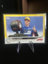 Lando Norris 2022 Topps Formula 1 Grand Prix Driver of the Day Yellow /125 #186
