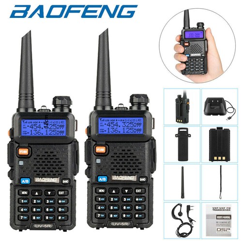Pcs baofeng 5r walkie - 1/2,