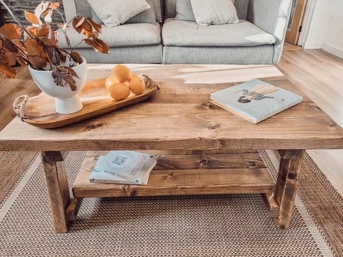 Chunky coffee table timber - chunky,