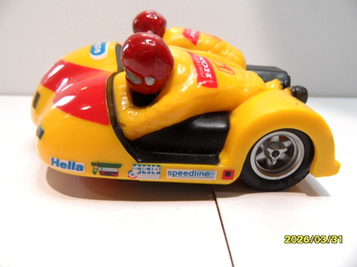 Scalextric motorbike sidecar - motorbike,