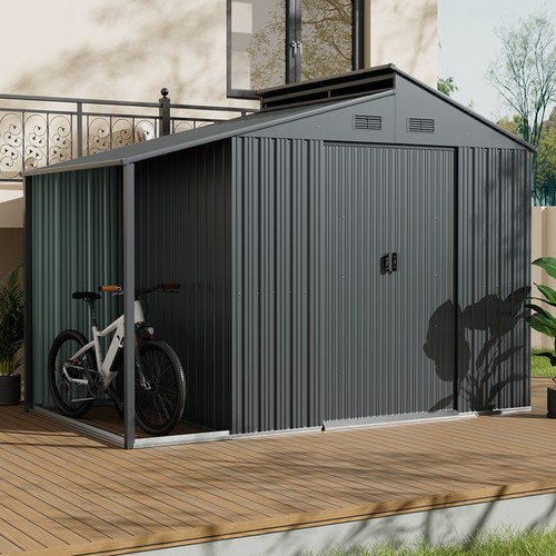 Metal garden shed 6ft - garden, x