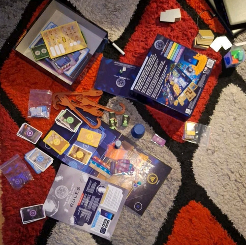 The crystal maze board - the,
