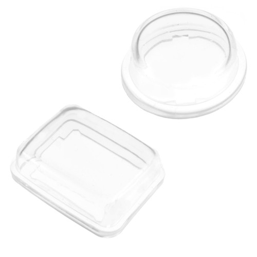 Waterproof round rectangle - round, /