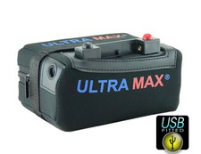27 Hole 18A Lithium Golf Battery suitable for Stewart Golf X Series trolleys USB