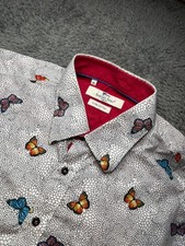 Claudio Lugli Couture Shirt Size XL 100% Cotton 