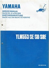 YAMAHA YLM553SE , YLM553SB & YLM553SBE ROTARY LAWN MOWER 1994 SERVICE MANUAL