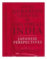 ROBB, PETER (peter G SUGIHARA, KAORU. YANAGISAWA, HARUKA (1944-2015) Local ag