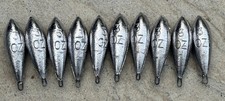 10 x 3oz Beach Bomb Distance Sea Fishing Lead Weights Sinkers