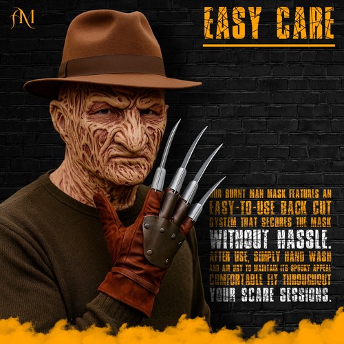 Freddy krueger mask nightmare - freddy,