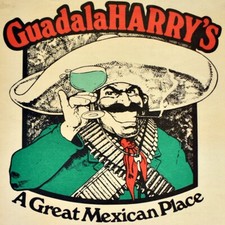1980s Guardala Harry's Restaurant Menu Denver CO Scottsdale AZ San Bernardino CA