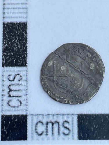 Small tudor hammered coin - hammered,