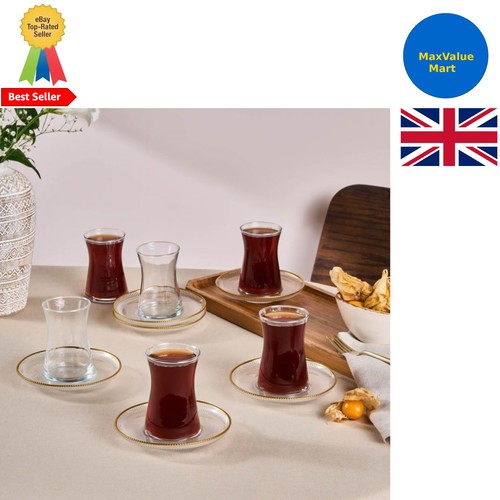 Piece gold trimmed turkish - 12-piece,