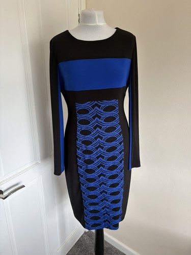 Joseph ribkoff black blue - black, long