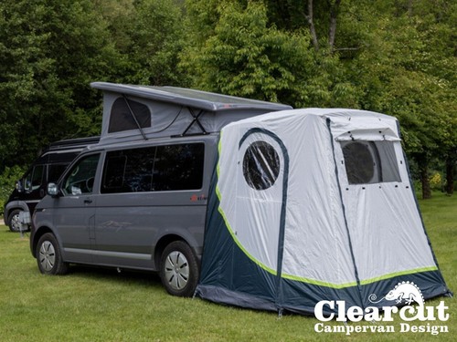 Rear tailgate awning t6 - tailgate, vw