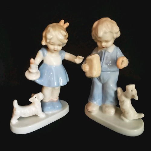 Vintage pair boy - vintage, girl
