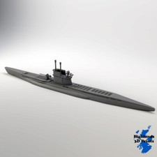 U Boat 20mm 1:72 WW2 Building