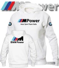 FELPA HOODIE PRINTED BMW MPOWER AUTO SPORT TEAM ITALIA PER FANS BMW  COL. B
