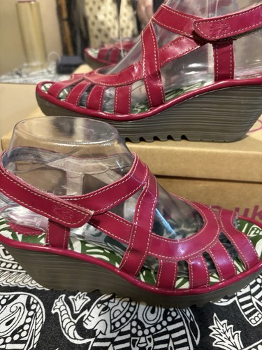 Fly london pink patent leather - pink,