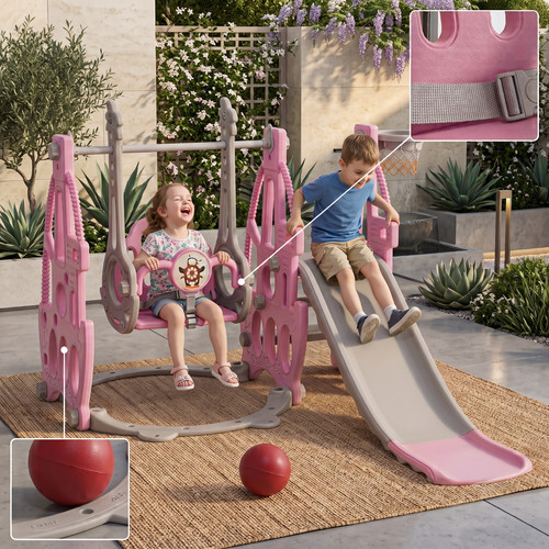 Kids swing and slide - kids,