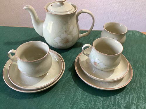 Denby daybreak tea - tea, set