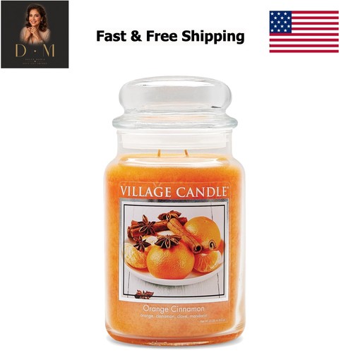 Orange cinnamon large glass - cinnamon,