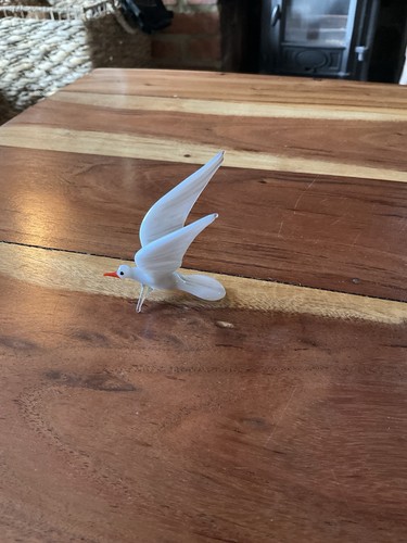Vintage glass seagull small - glass,