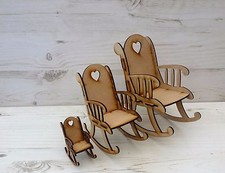 ROCKING CHAIR LARGE xmas MDF
