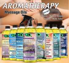 Massage Oil Blends Using Pure Essential Oils Aromatherapy Skin Friendly