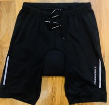 Mens Black Muddy Fox Cycling shorts size XL  good cushioning!  Great condition 
