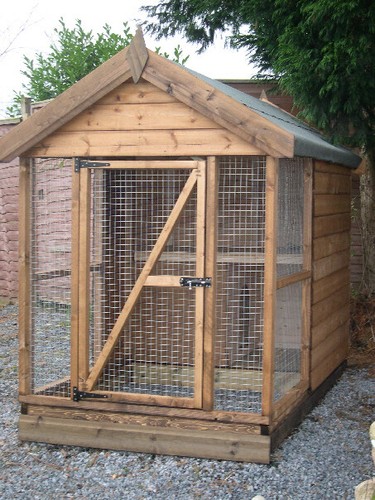 Apex dog kennel with - 7',