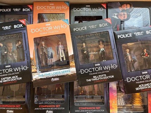Doctor who eaglemoss figurines - eaglemoss,