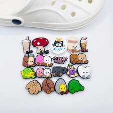 Jellycats Charms Fits Crocs SET OF 18 Shoe Clog Charms Real UK Seller 🇬🇧