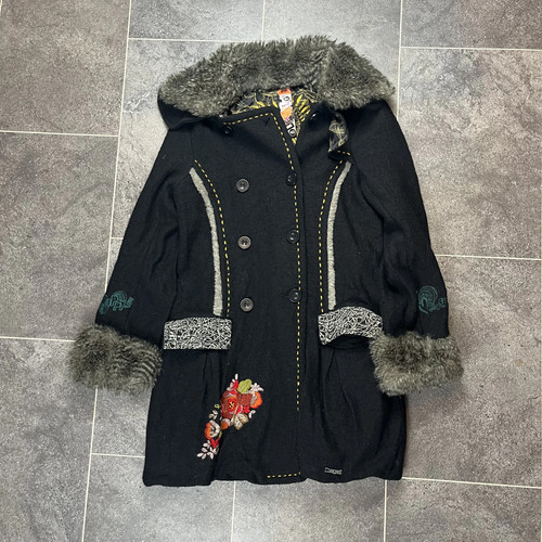Desigual fur lined - desigual,